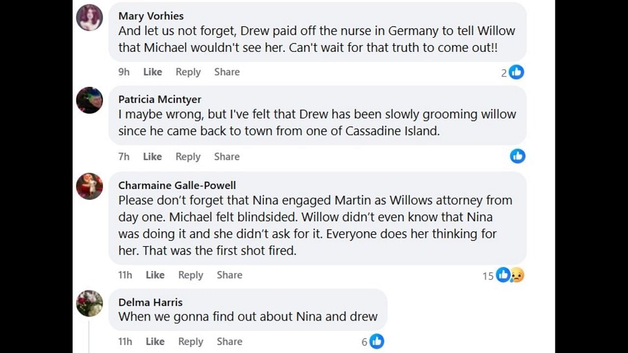 More fan reactions sharing their thoughts about the current storyline (Image via Facebook/General Hospital Fans - Official)